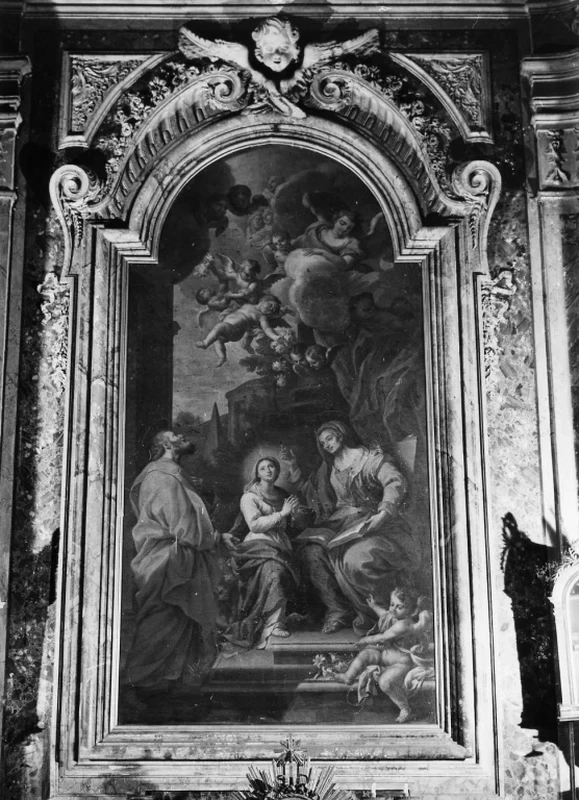 Ç'insegnamento alla Vergine - Chiesa di S. Giuseppe aala Lungara, Roma